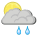 Rain showers